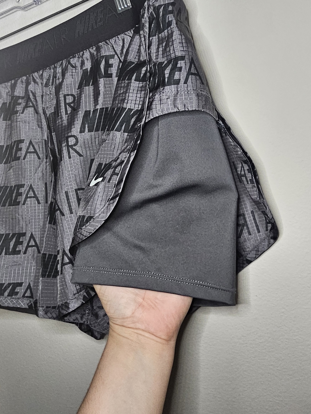 Nike Gray Nike Air Athletic Shorts - Picture 3 of 5